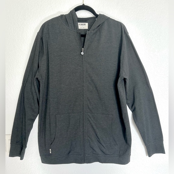 Linksoul Other - Linksoul Men's Charcoal Hoddie Zip-Up Lightweight jacket with pockets